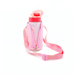 Термос в термосумке с ремнем Love to Walk (2 цвета) 