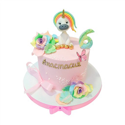 Торт Единорог радужногривый
