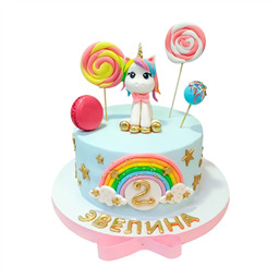 Торт Единорог сладкоежка