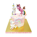 Торт Хайповые единороги