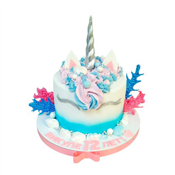 Торт Русалка единорог