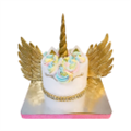 Торт с крыльями Золото Единорога