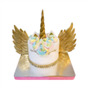 Торт с крыльями Золото Единорога