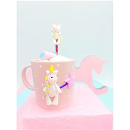 Кружка матовая Единорожка Зефирка