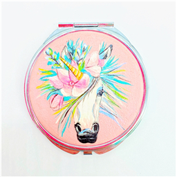Зеркало компактное Hand Made Unicorn Mirror