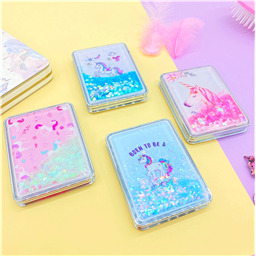 Зеркало раскладное с блестками Mirror Unicorns