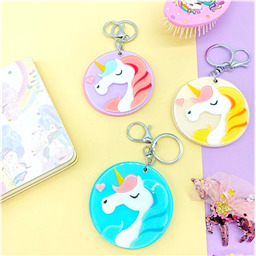 Зеркало раздвижное  Push Mirror Unicorn + 6 цветов