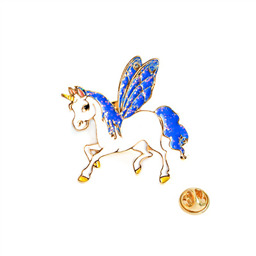 Значок железный  Пегас единорог