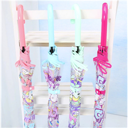 Зонтик прозрачный Рождена быть единорогом