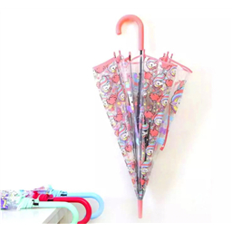 Зонтик прозрачный Успокойся и будь единорогом!